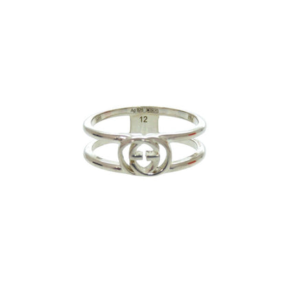 Gucci GG Interlocking ‎925 Sterling Silver Ring