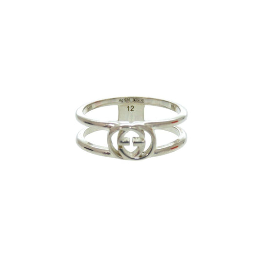 Gucci GG Interlocking ‎925 Sterling Silver Ring