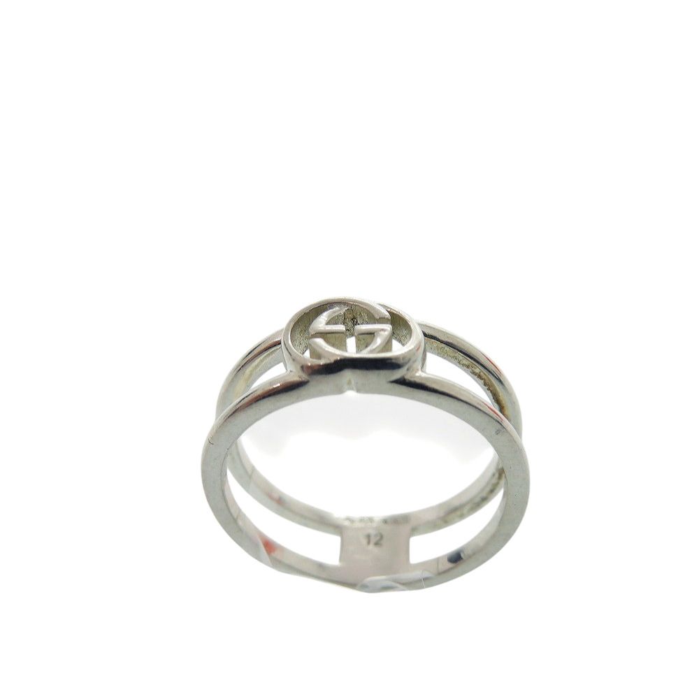 Gucci GG Interlocking ‎925 Sterling Silver Ring — view 5
