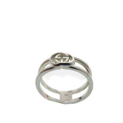 Gucci GG Interlocking ‎925 Sterling Silver Ring — view 5