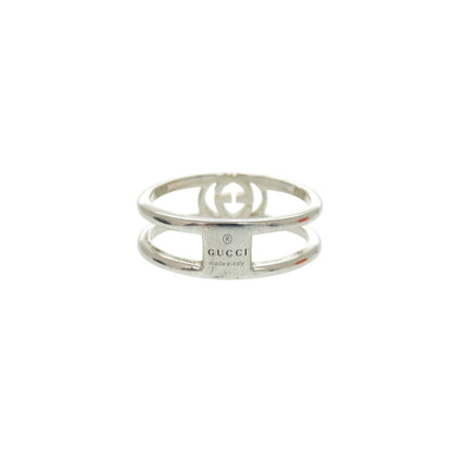 Gucci GG Interlocking ‎925 Sterling Silver Ring — view 3