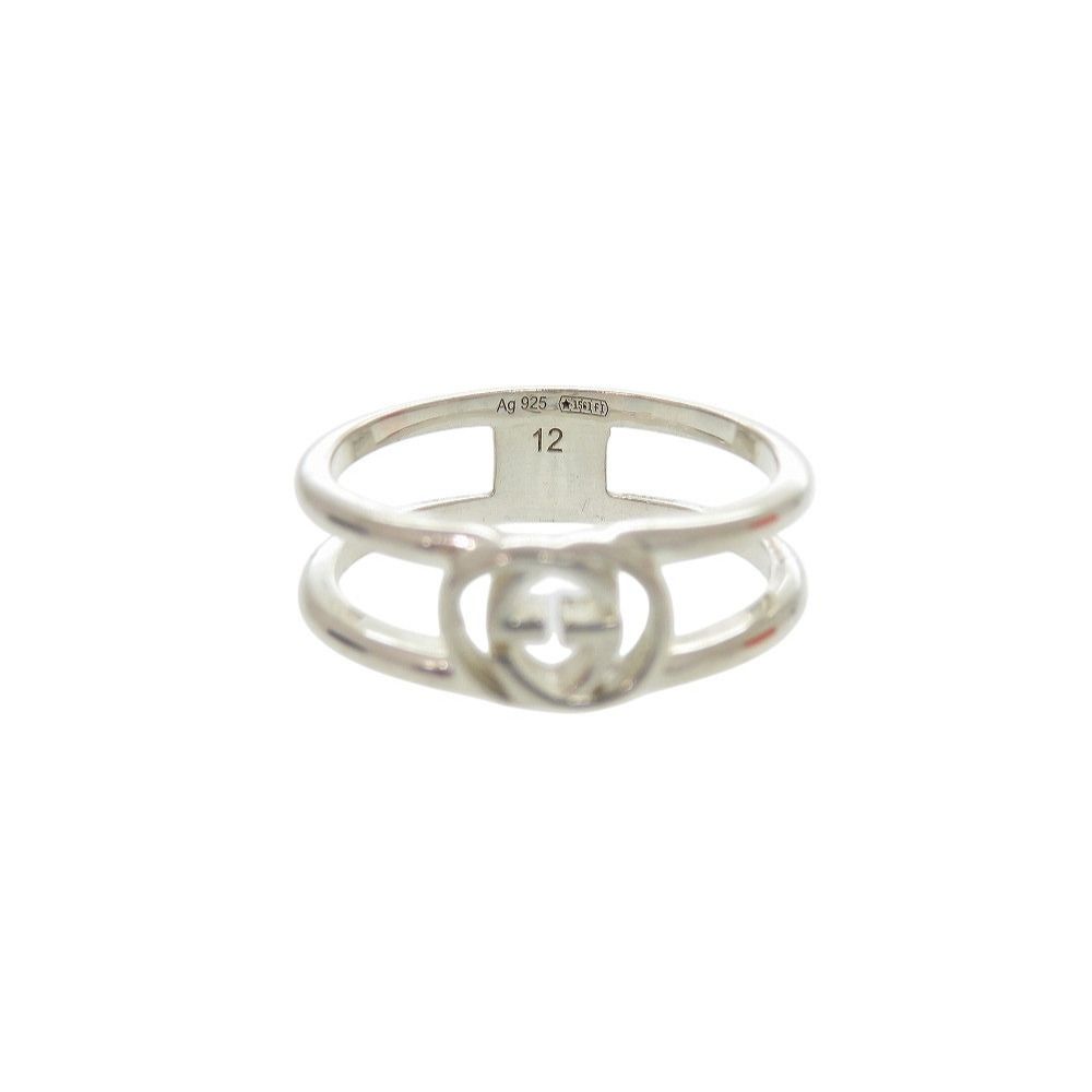 Gucci GG Interlocking ‎925 Sterling Silver Ring — view 4