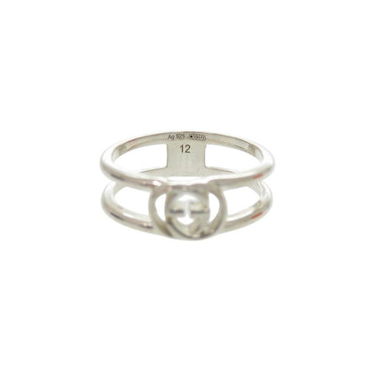 Gucci GG Interlocking ‎925 Sterling Silver Ring — view 4
