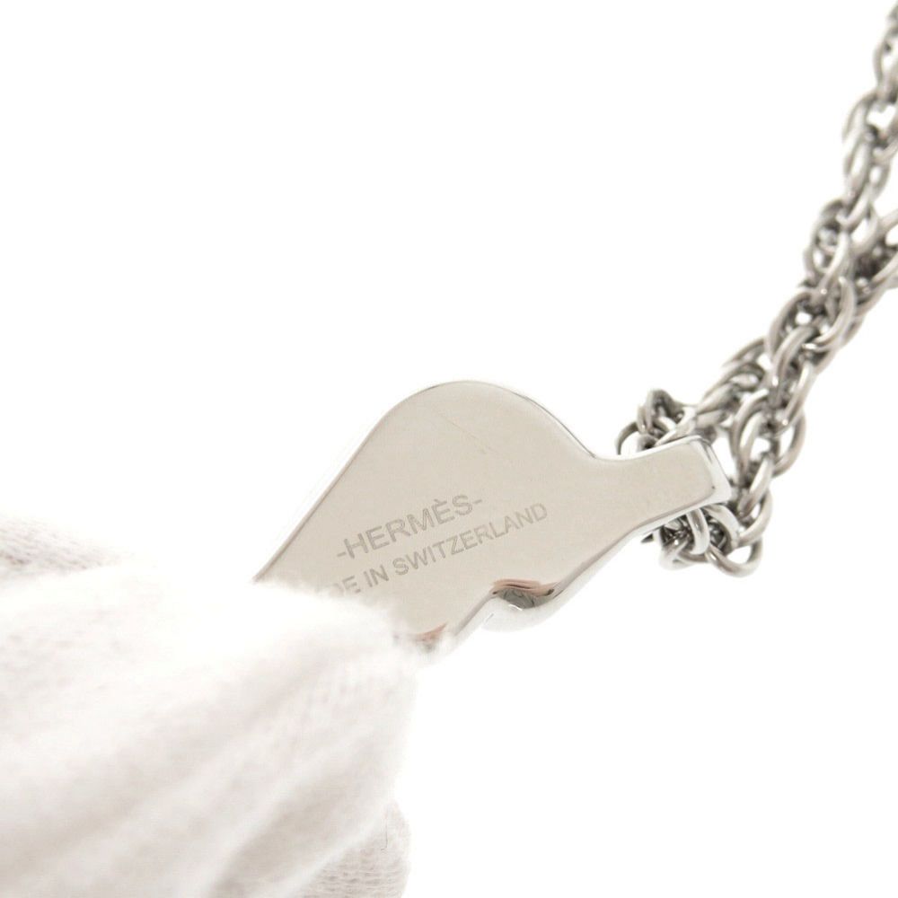 Hermes Bon Voyage Metal Silver Key Holder — view 6