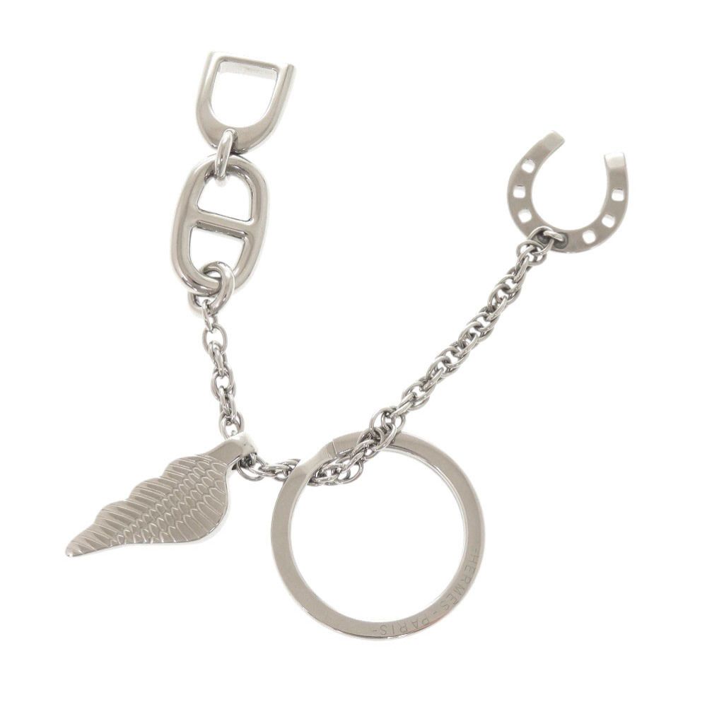 Hermes Bon Voyage Metal Silver Key Holder — view 3
