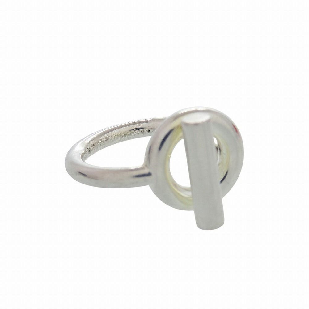 Hermes Echappee 55 925 Sterling Silver Ring — view 4