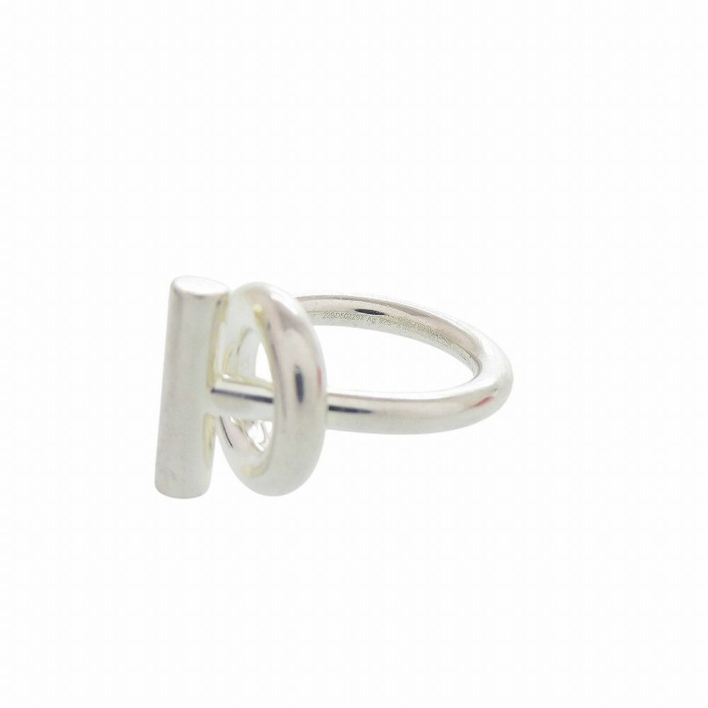 Hermes Echappee 55 925 Sterling Silver Ring — view 3