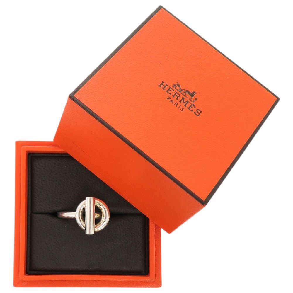Hermes Echappee 55 925 Sterling Silver Ring — view 2