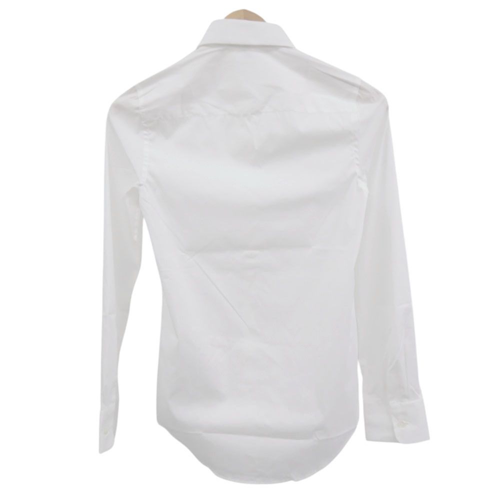 Loewe Long Sleeve Collar Shirt 32 Cotton Polyamide White Top — view 2