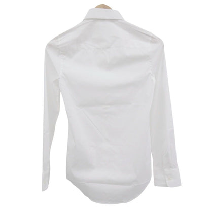 Loewe Long Sleeve Collar Shirt 32 Cotton Polyamide White Top — view 2
