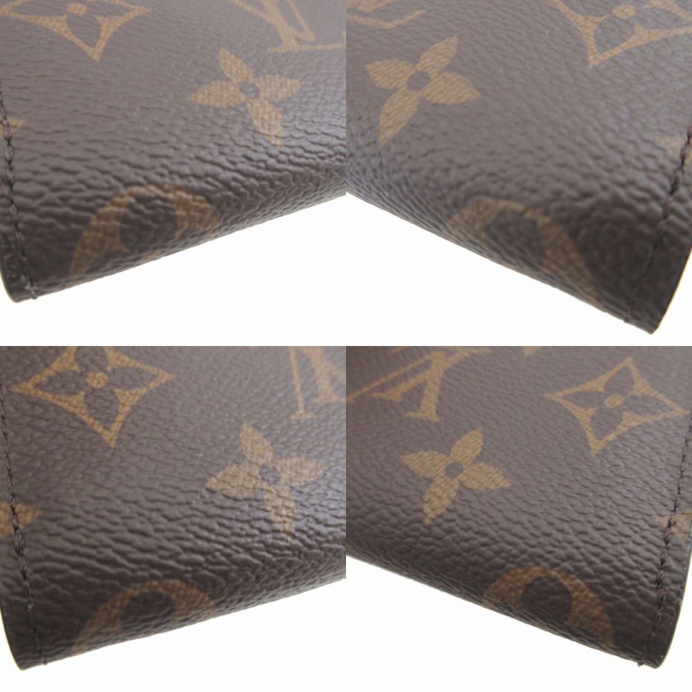 Louis Vuitton Monogram Portefeuille Noah Compact Brown L-shaped Zipper Wallet — view 4