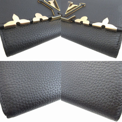Louis Vuitton Portefeuille Capucines Taurillon Leather Black Bifold Wallet — view 7