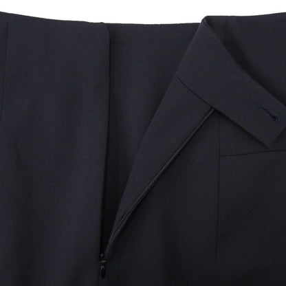 Hermes Skirt 36 Wool Polyurethane Black — view 6