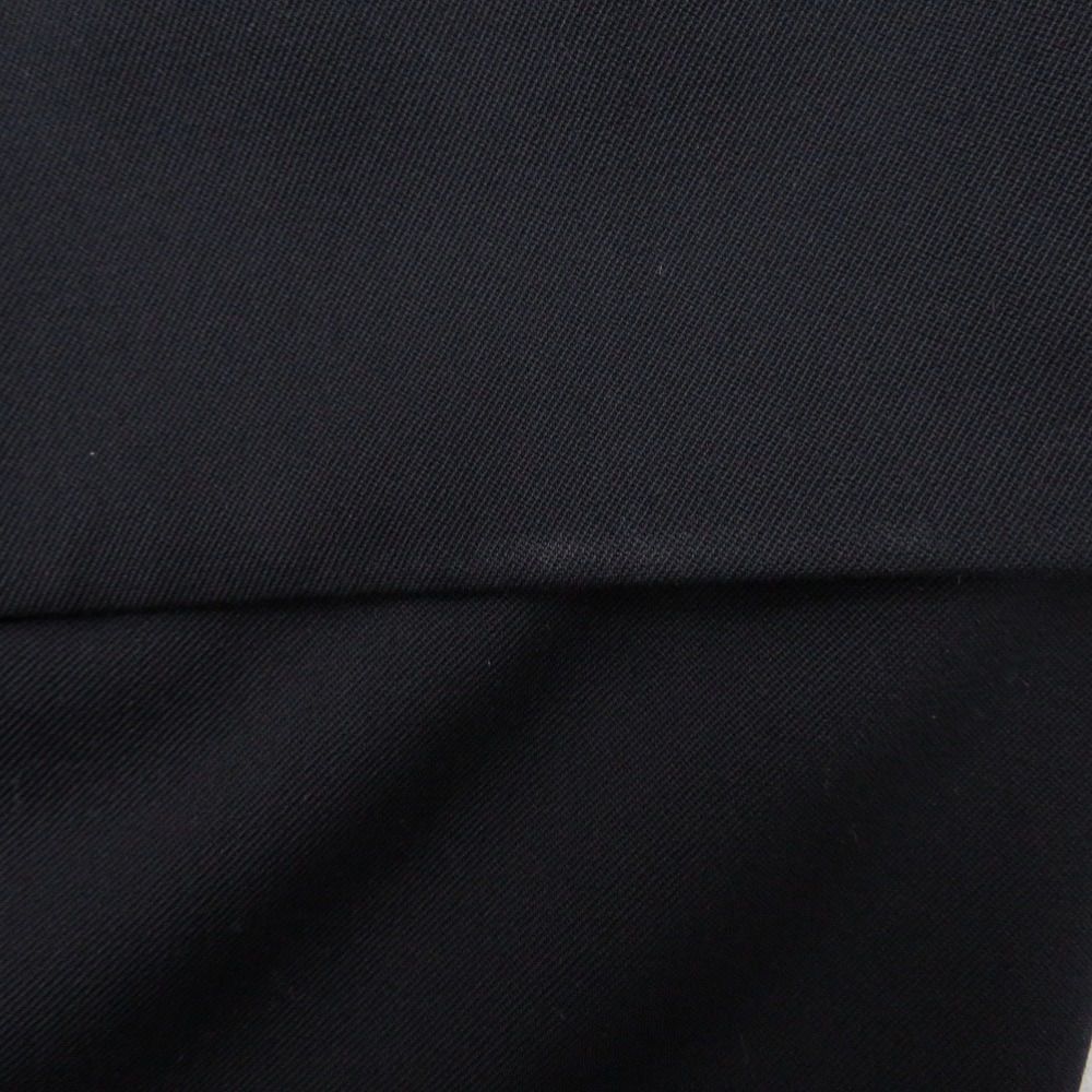 Hermes Skirt 36 Wool Polyurethane Black — view 4