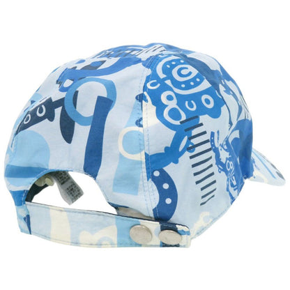 Hermes Baseball Cap Robot Series Button Blue Hat — view 2