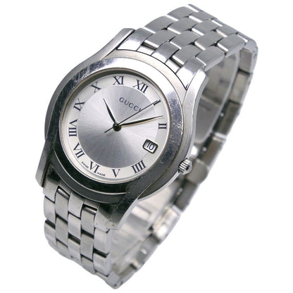 Gucci Class Stainless Steel Silver Quartz Analog Display Dial Watch — view 2