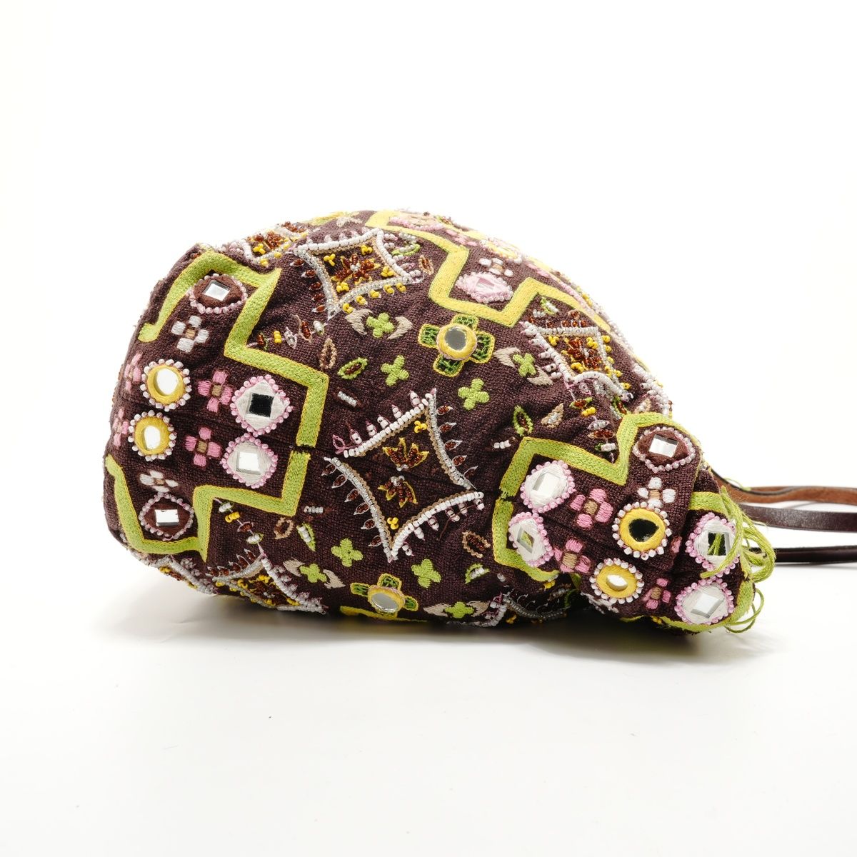 Fendi Tote Beads Embroidery Canvas — view 4