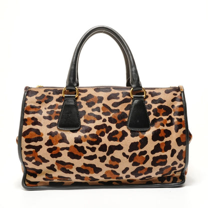 Prada Handbag Calf Hair Brown — view 2