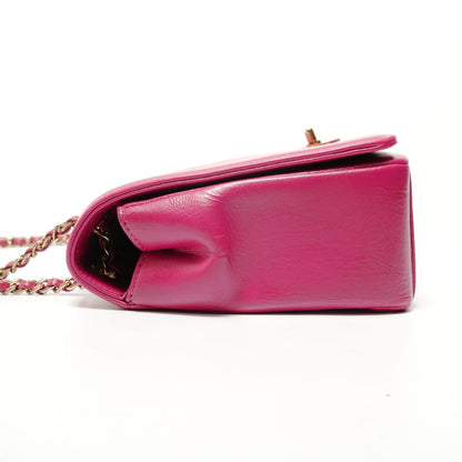 Chanel Shoulder Bag Stitch Mademoiselle Chain Lamb — view 3