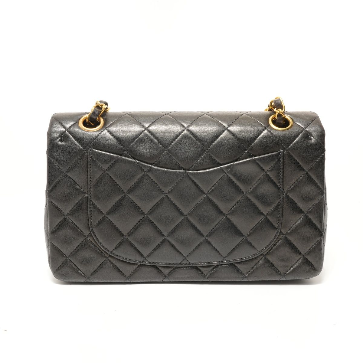Chanel Shoulder Bag Quilted Double Flap Chain 23 Lamb — view 2