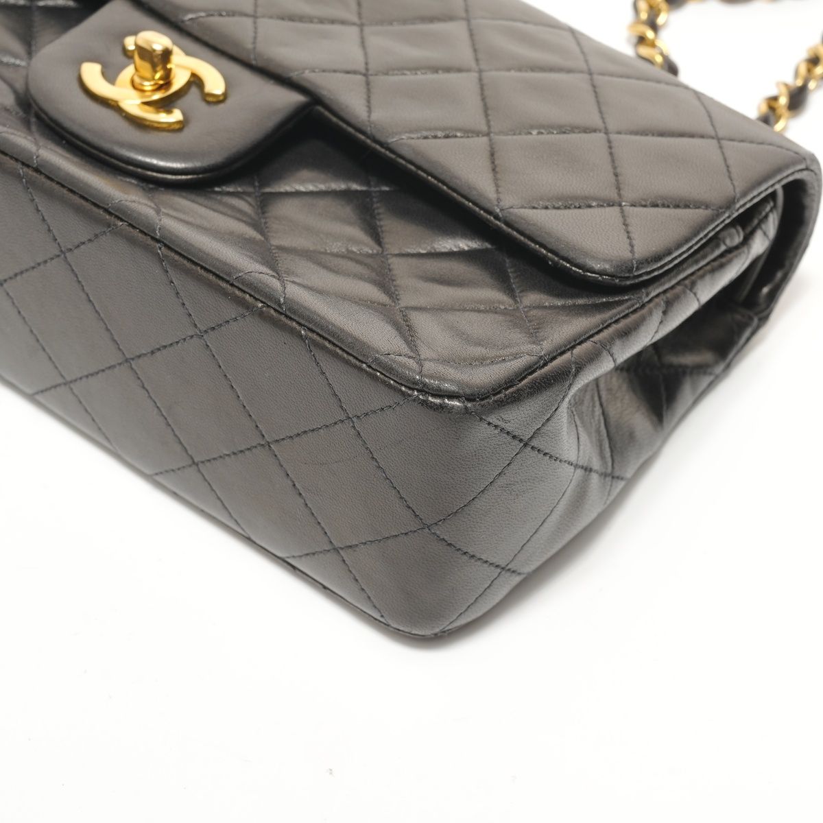 Chanel Shoulder Bag Quilted Double Flap Chain 23 Lamb — view 6