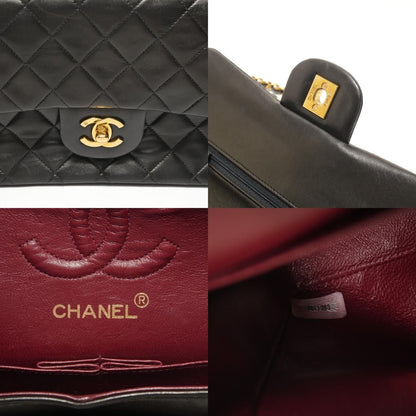 Chanel Shoulder Bag Quilted Double Flap Chain 23 Lamb — view 9