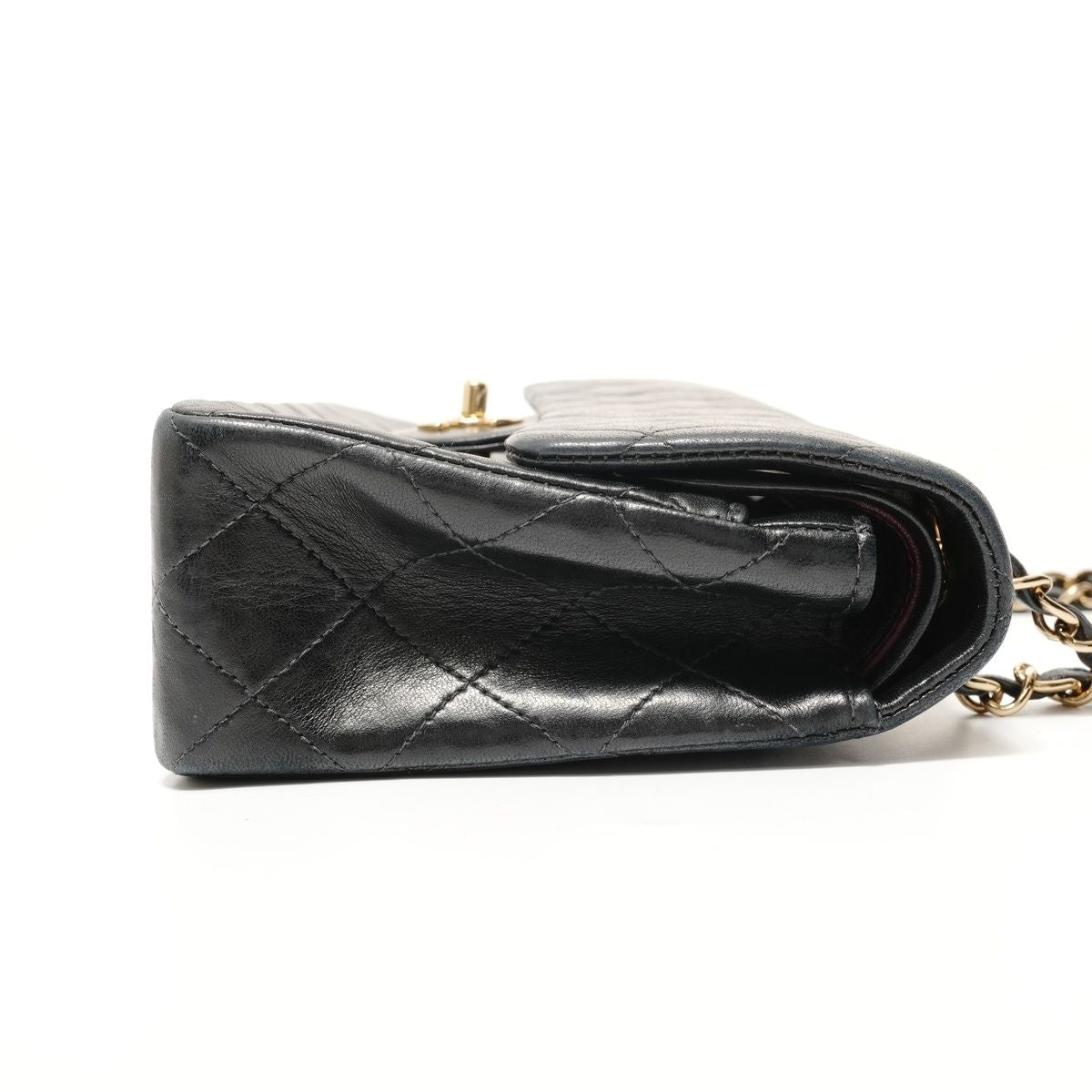 Chanel Shoulder Bag Quilted Double Flap Chain 23 Lamb — view 4
