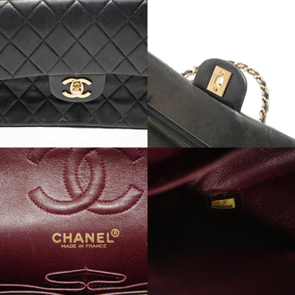 Chanel Shoulder Bag Quilted Double Flap Chain 23 Lamb — view 9