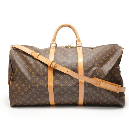 Louis Vuitton Boston Bag Monogram Keepall 60 Bandouliere