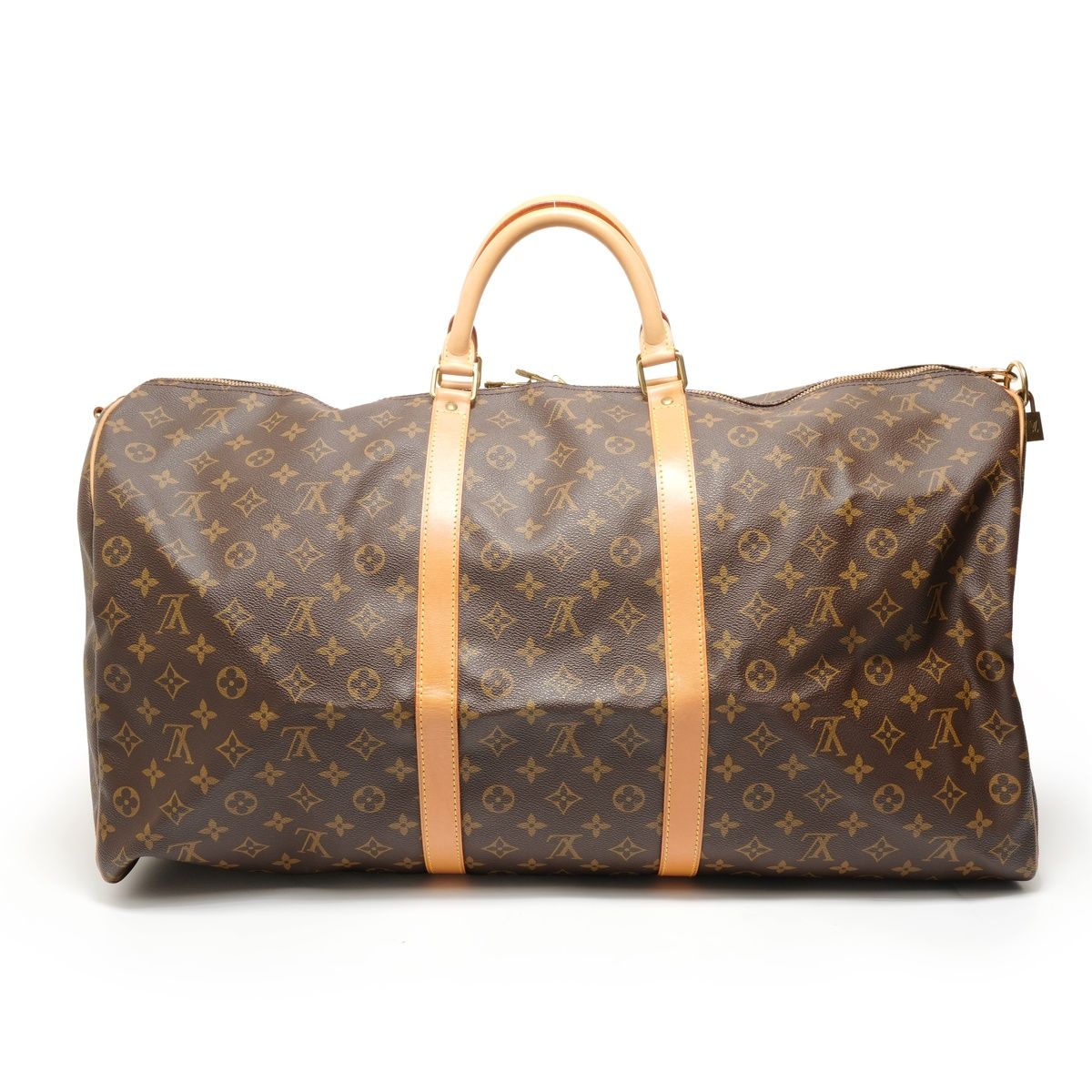 Louis Vuitton Boston Bag Monogram Keepall 60 Bandouliere — view 2