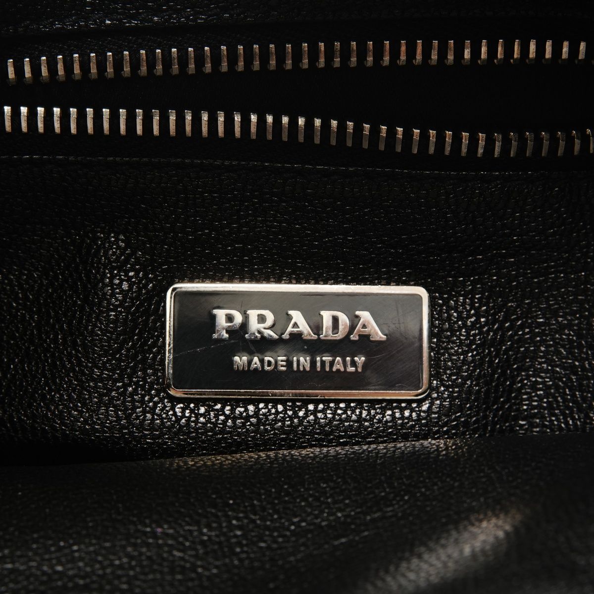 Prada Shoulder Bag Studded Leather — view 9