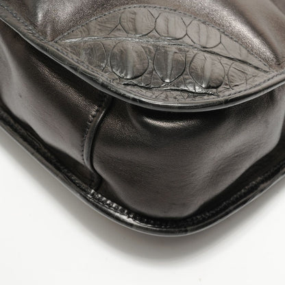 Prada Shoulder Bag Studded Leather — view 6