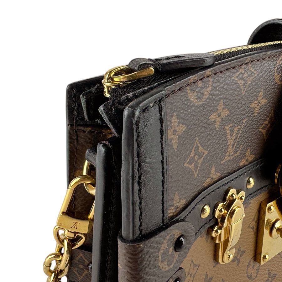 Louis Vuitton Crossbody Shoulder Bag Monogram Reverse Trunk Clutch — view 6