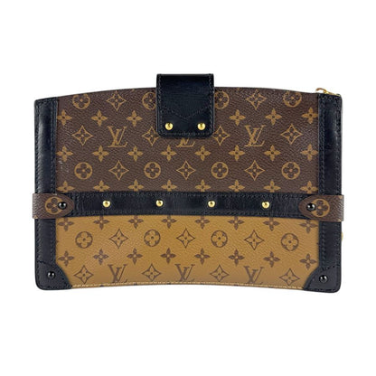 Louis Vuitton Crossbody Shoulder Bag Monogram Reverse Trunk Clutch — view 3