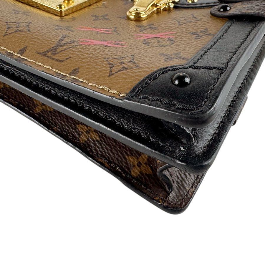 Louis Vuitton Crossbody Shoulder Bag Monogram Reverse Trunk Clutch — view 9