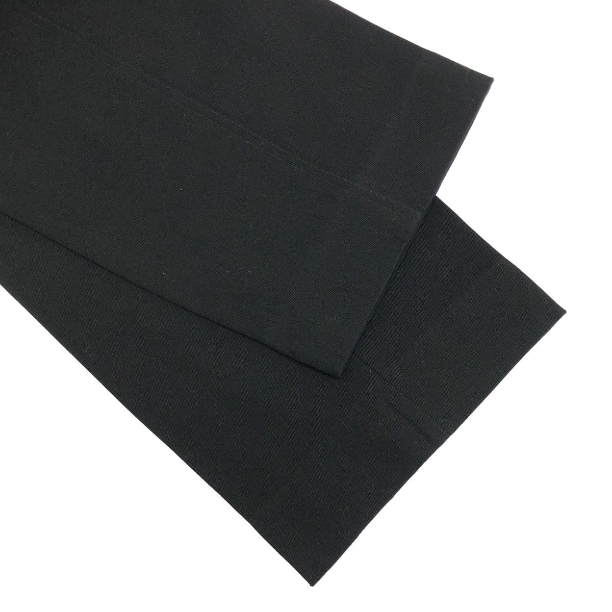 Celine by Phoebe Philo Leather Belted Wool Trousers Pants 2 Black 34 — view 5