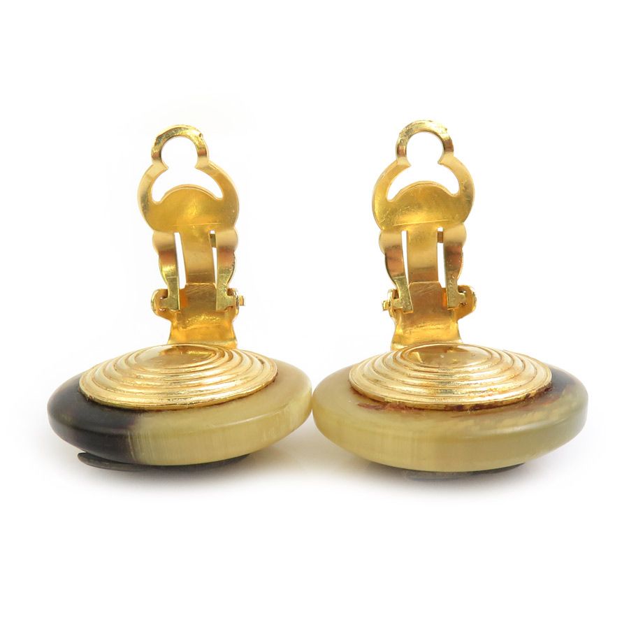 Hermes Earrings Gold — view 7
