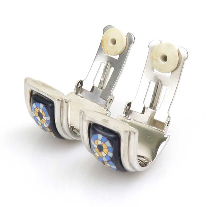 Hermes Earrings Cloisonne Gold — view 5