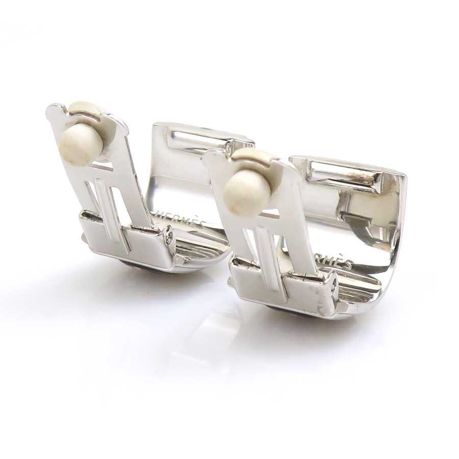 Hermes Earrings Cloisonne Gold — view 6