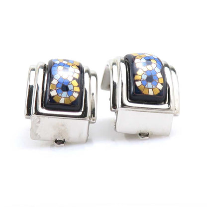 Hermes Earrings Cloisonne Gold — view 7