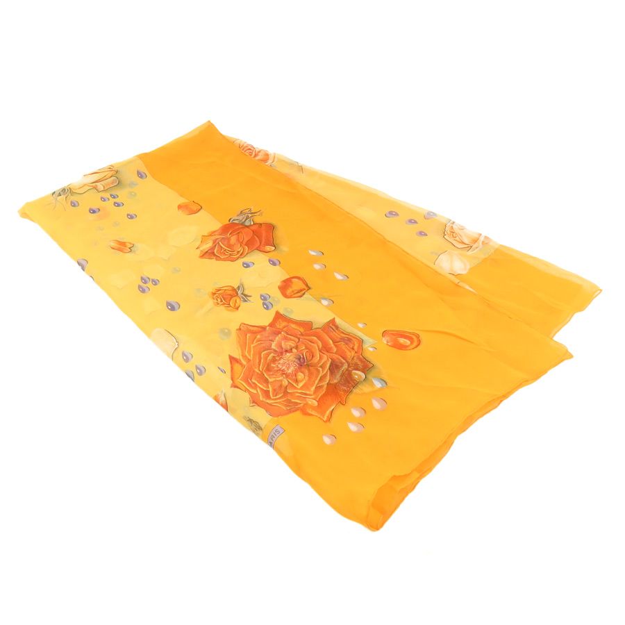 Hermes Scarf Yellow