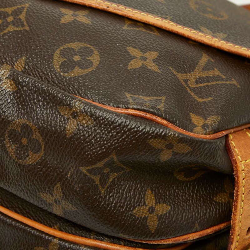 Louis Vuitton Monogram Saumur 30 Crossbody Shoulder Bag Brown Leather 1 — view 4