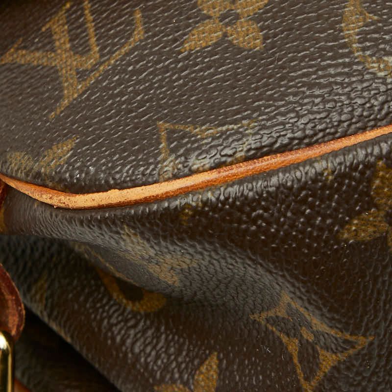 Louis Vuitton Monogram Saumur 30 Crossbody Shoulder Bag Brown Leather 1 — view 7