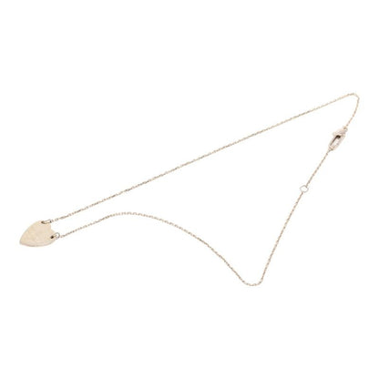 Gucci Trademark Heart Pendant Necklace Silver 1 — view 3
