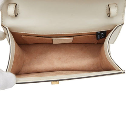 Gucci Sylvie Mini 2-Way Shoulder Bag White Leather 1 — view 9