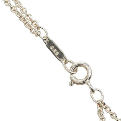 Tiffany & Co Infinity Figure 8 Double Chain Pendant Necklace Silver 1 — view 5