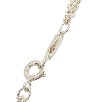 Tiffany & Co Infinity Figure 8 Double Chain Pendant Necklace Silver 1 — view 6