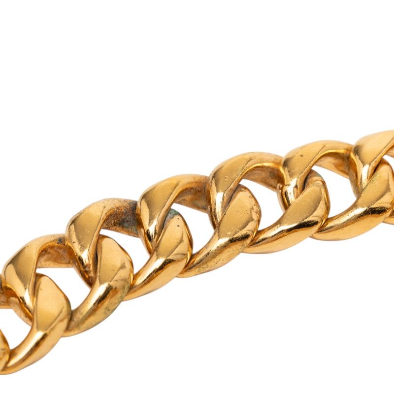 Chanel Perfume Bottle Logo Chain Belt Gold Plated — view 3