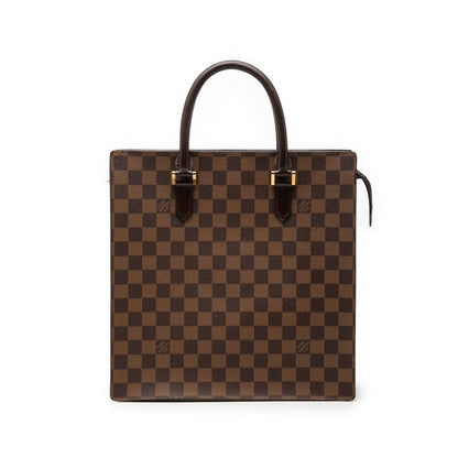 Louis Vuitton Damier Venice PM Tote Brown Leather 1