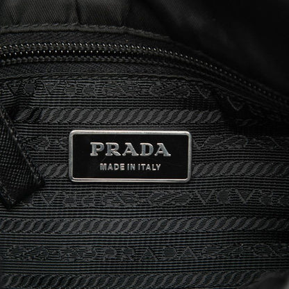 Prada Crossbody Shoulder Bag Black Nylon Leather 1 — view 5